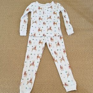 Little English Reindeer Games Pajamas